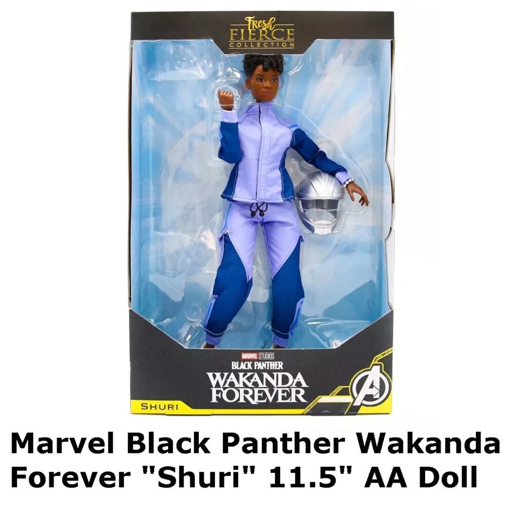 SHURI Wakanda Forever Barbie-size doll NEW & On SALE Now!